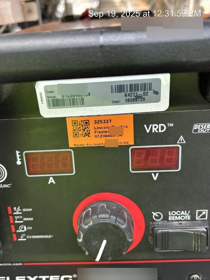 2023 LINCOLN ELECTRIC FLEXTEC 350X