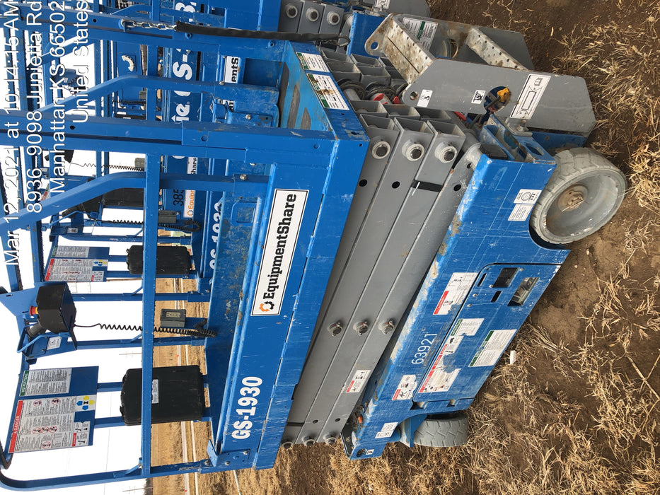 2020 Genie GS-1930 Standard Machine