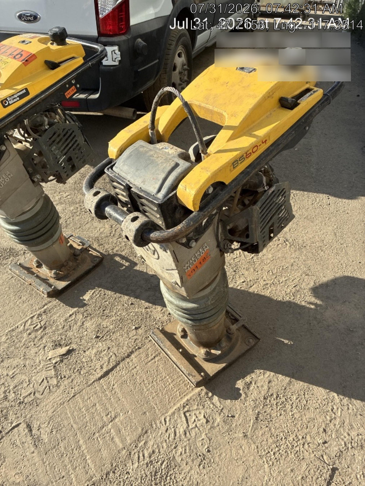 2021 WACKER NEUSON BS60-4As