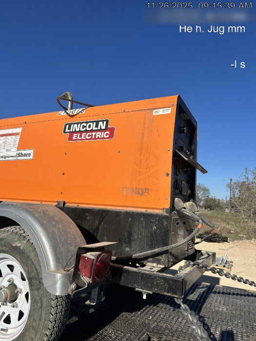 2022 Lincoln Electric LE400 Kubota V1505, Trlr, Cable Rack, Light Kit, ES Decals, T3