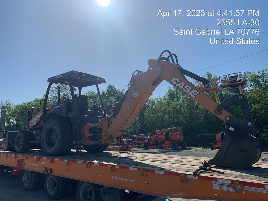 2020 Case 580N EP Canopy, 4WD, Standard Stick, Pilot Controls, 1 Way Hydraulics, Ride Control, TAG Manual QC