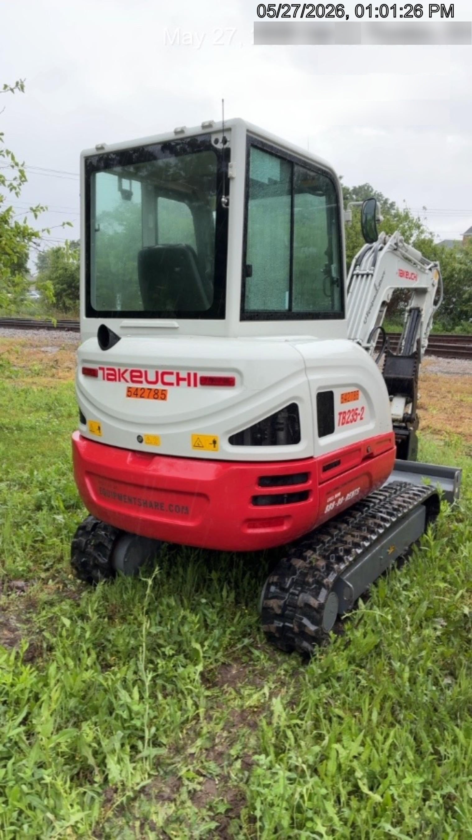 2025 TAKEUCHI TB235-2CR