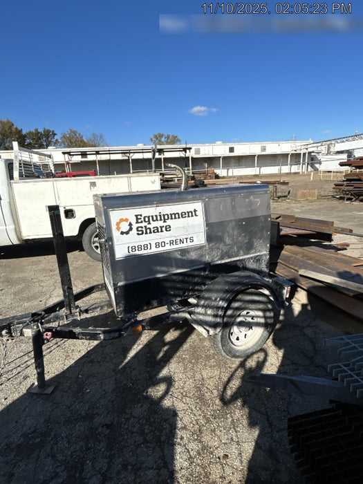 2019 Lincoln Electric Vantage 322 Welder Ready-Pak 3, Two wheel trailer, Fender and Light kit, Cable Rack