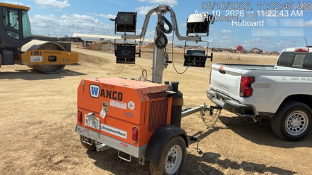 2024 Wanco WLTT-4MM4K Diesel, Deep Sea Controller, Shore Power Plug, Auto Start, (4) 350W LED Floodlights, 4kW Generator, 60 Gal Fuel Tank, 2" Ball, T3