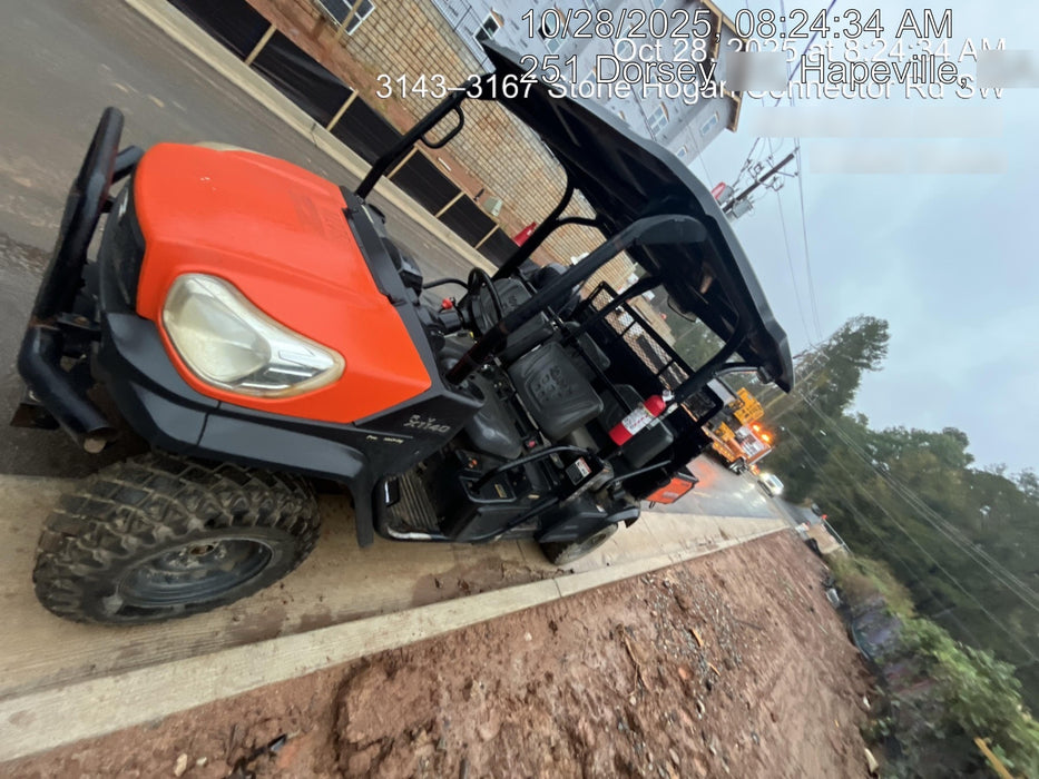 2020 Kubota RTV-X1140 4 - Seat UTV, 4WD, Canopy, Standard Rental Specs