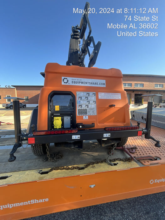 2023 Generac MLT2 Diesel, Flex Switch 120V Input, Powerzone Controller, 
(4) 320W LED Lights, 4kW Generator, 39.9 Gal Fuel Tank, 2" Ball, T3