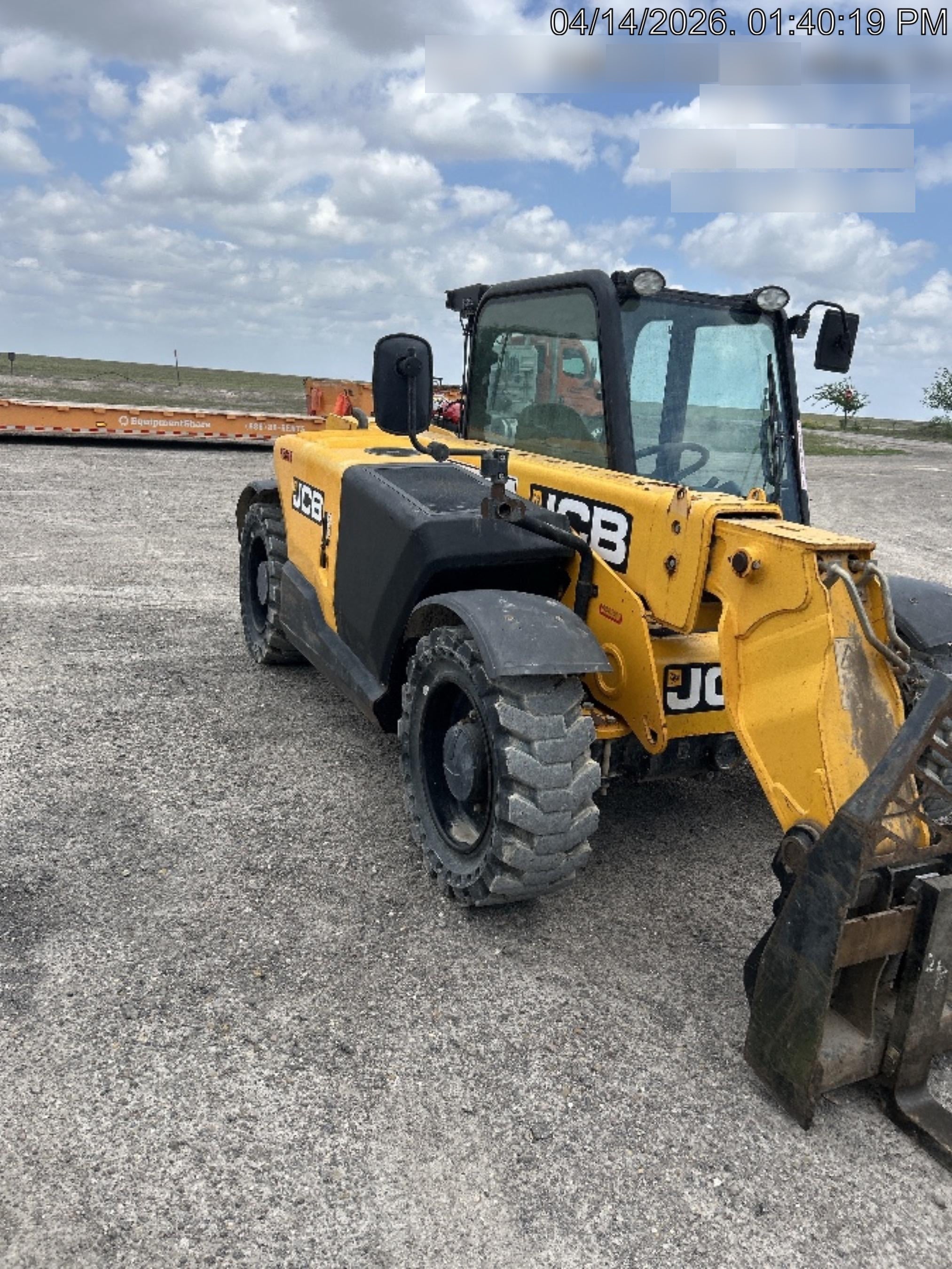 2020 JCB 505-20TC Cab/Heat/Air, Solid Tires, Work Lights, Beacon, Aux Hydraulics, Back up Alarm, ES Decals