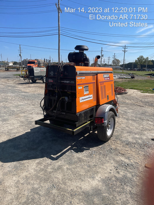 2022 Lincoln Electric Vantage 549X Crosslink Technology, Trailer Mounted, ES Decals, T3