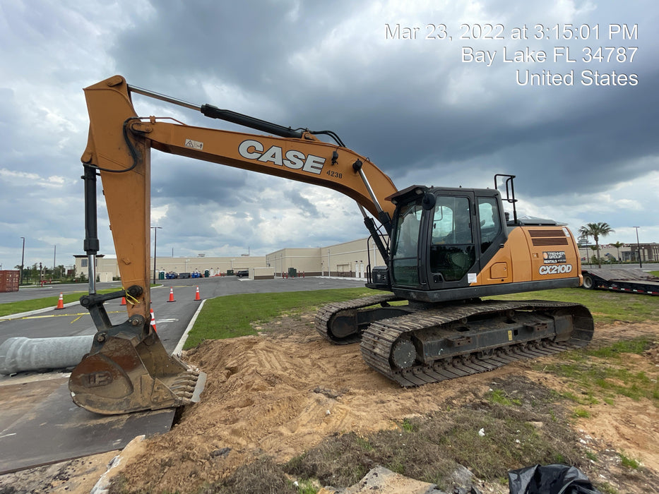2018 CASE CX210D