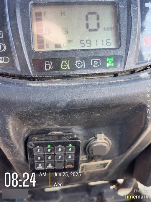 2019 Kubota RTV-X1140W-H 4wd Utility Cart, LED Strobe, Windshield Tempered Glass, Plastic Canopy, Wire Harness Kit, Backup Alarm