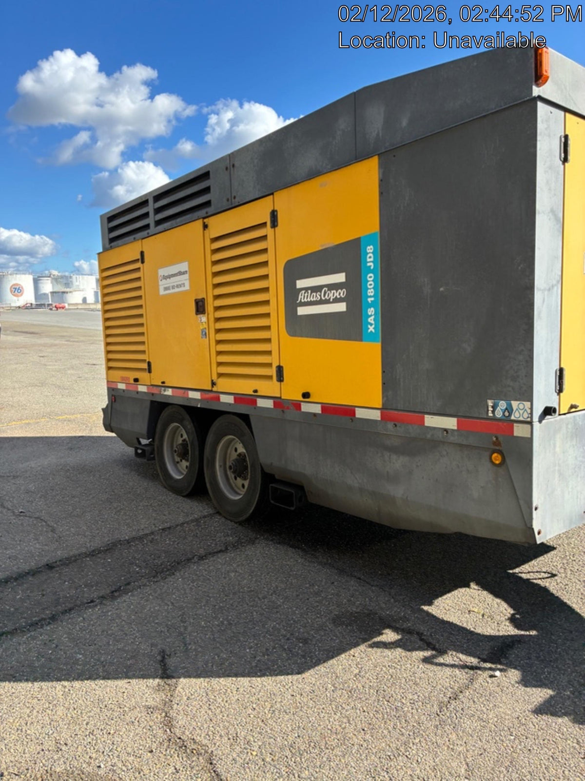 2020 ATLAS COPCO XAS 1800