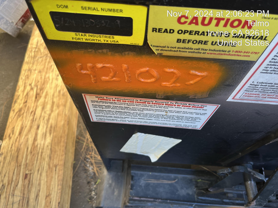 2024 STAR INDUSTRIES 1805N Hopper