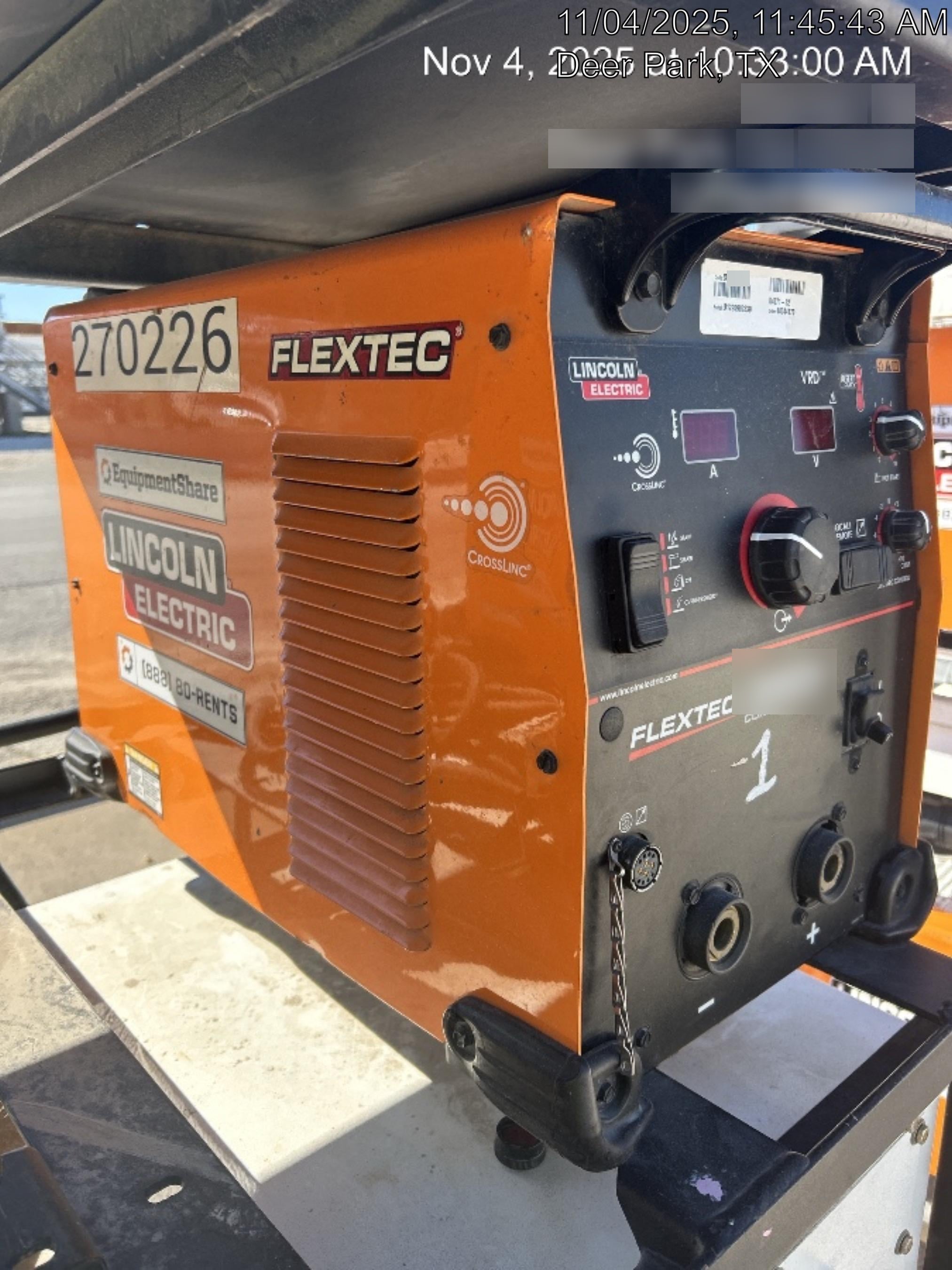 2021 LINCOLN ELECTRIC FLEXTEC 350X