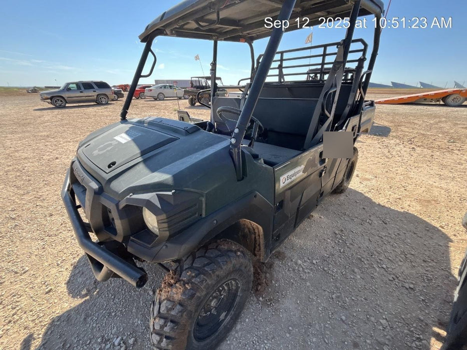 2019 Kawasaki Mule PRO-DXT Standard Options, Backup Alarm, Beacon, Plastic Hard Top, Poly Windshield, Horn Kit