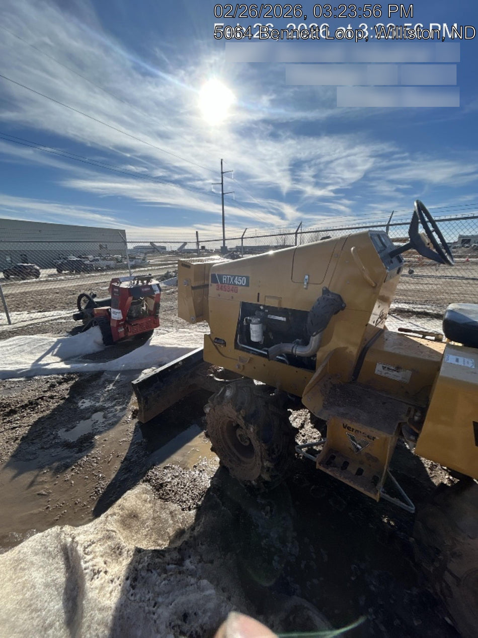 2023 VERMEER RTX450