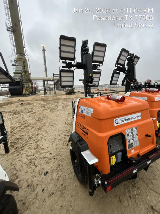 2023 Generac MLT2 Diesel, Flex Switch 120V Input, Powerzone Controller, 
(4) 320W LED Lights, 4kW Generator, 39.9 Gal Fuel Tank, 2" Ball, T3