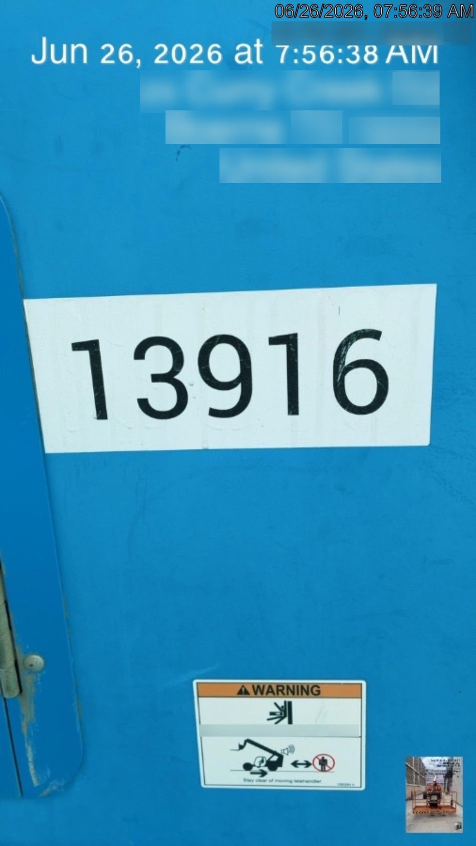 2018 GENIE GTH-1056