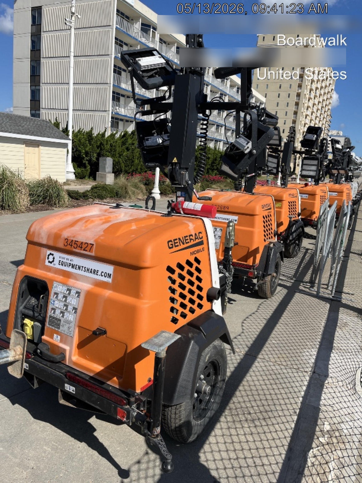 2023 Generac MLT2 Diesel, Flex Switch 120V Input, Powerzone Controller, (4) 320W LED Lights, 4kW Generator, 39.9 Gal Fuel Tank, 2" Ball, T3