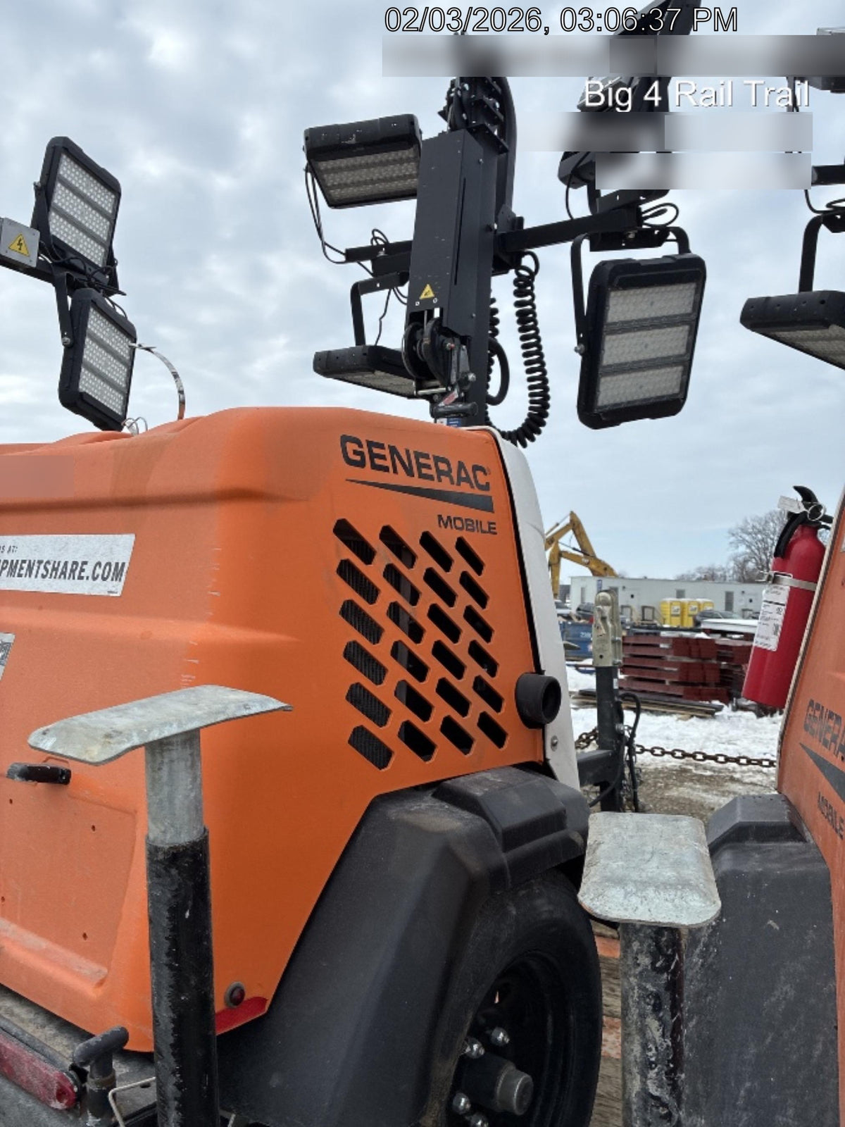 2024 Generac MLT2 Diesel, Flex Switch 120V Input, Powerzone Controller, 
(4) 320W LED Lights, 4kW Generator, 39.9 Gal Fuel Tank, 2" Ball, T3