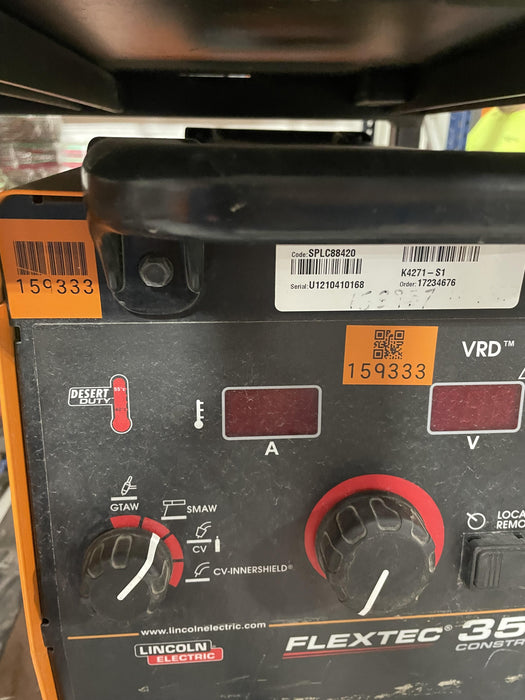 2021 LINCOLN ELECTRIC FLEXTEC 350X