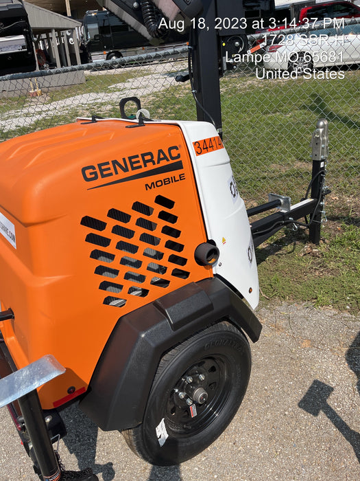 2023 Generac MLT2 Diesel, Flex Switch 120V Input, Powerzone Controller, (4) 320W LED Lights, 4kW Generator, 39.9 Gal Fuel Tank, 2" Ball, T3