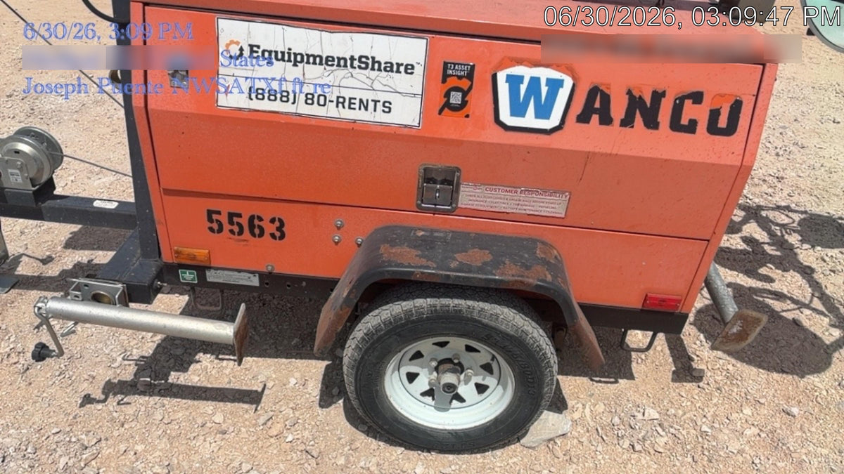 Wanco WLT-4M WANCO WLT-4M 6 kW Towable Light Generator