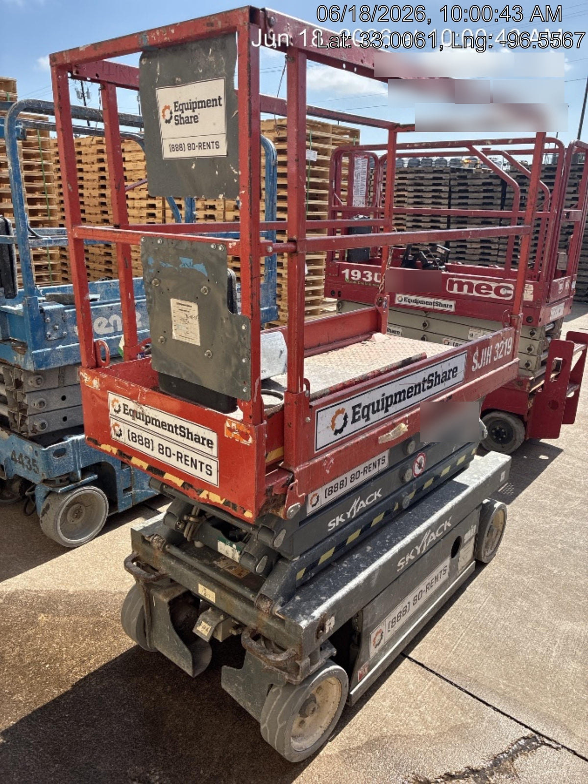 2016 Skyjack SJIII-3219 Skyjack SJ3219 Scissor Lift
