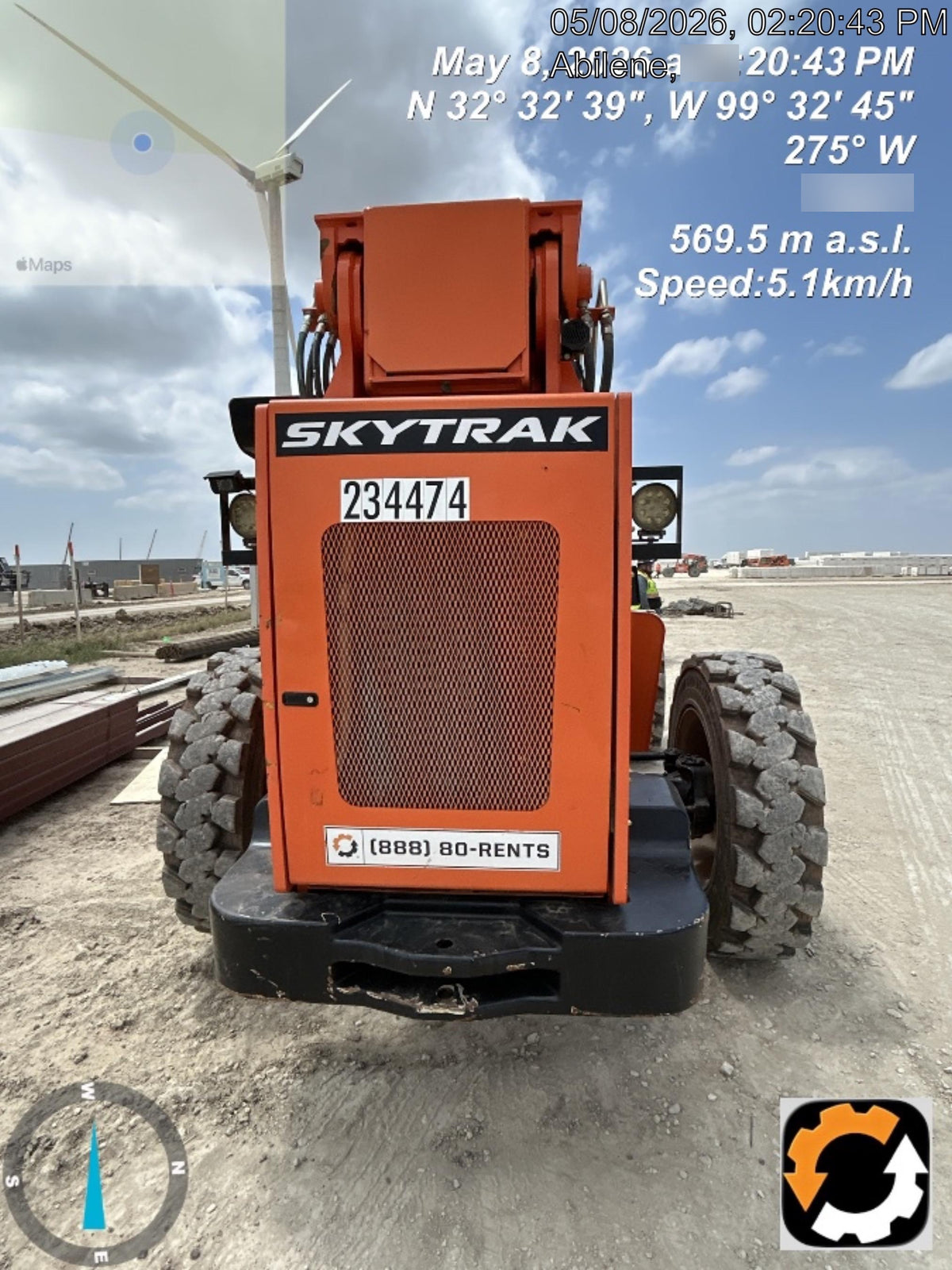 2022 SKYTRAK 12054