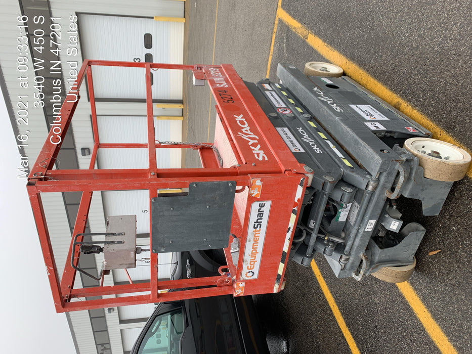 2018 Skyjack SJIII-3219 Standard Rental Specs