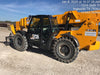 2018 JCB 510-56 JCB 510-56 Telehandler 74 HP w/CAB/HVAC, Beacon, Worklights, Aux Hydraulics, Solid Tires, 60" Carriage/Forks