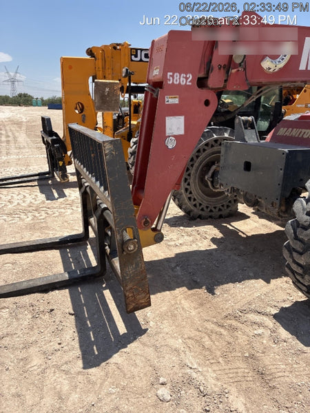 2018 Manitou 12042 Manitou MTA 12042, Solid Tires, 66" Carriage, Open ROPS, Flashing Beacon and Work Light Package