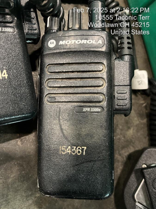 2021 MOTOROLA XPR3300E