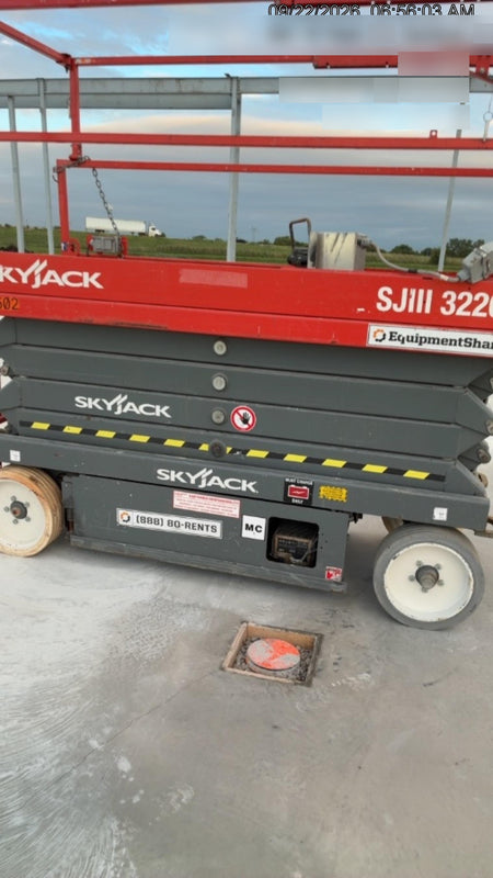 2017 Skyjack SJIII-3226 Standard Rental Specs