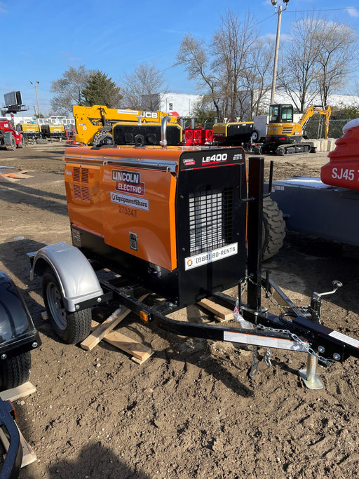 2022 Lincoln Electric LE400 Kubota V1505, Trlr, Cable Rack, Light Kit, ES Decals, T3