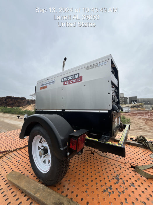 2024 Lincoln Electric LE400 Kubota V1505, Trlr, Cable Rack, Light Kit, ES Decals, T3