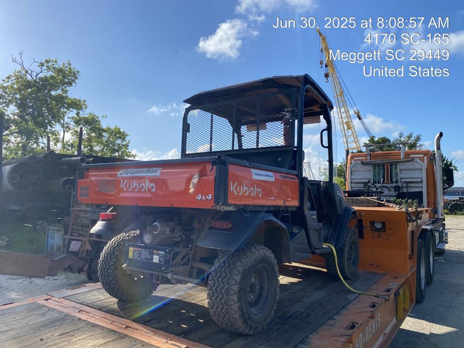 2020 Kubota RTV-X900 4wd Utility Cart, Diesel, 2 Seat, LED Strobe, Windshield Tempered Glass, Plastic Canopy, Wire Harness Kit, Backup Alarm