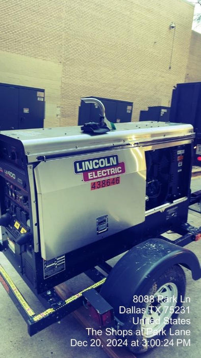 2024 Lincoln Electric LE400 Kubota V1505, Trlr, Cable Rack, Light Kit, ES Decals, T3