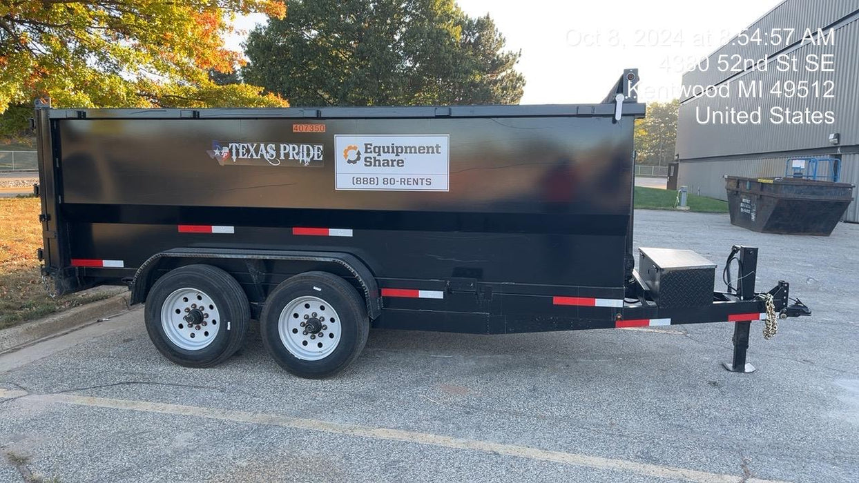 2024 TEXAS PRIDE TRAILERS DT714416KBP