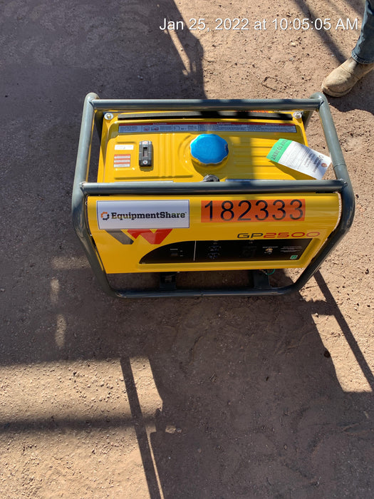 2021 WACKER NEUSON GP2500A