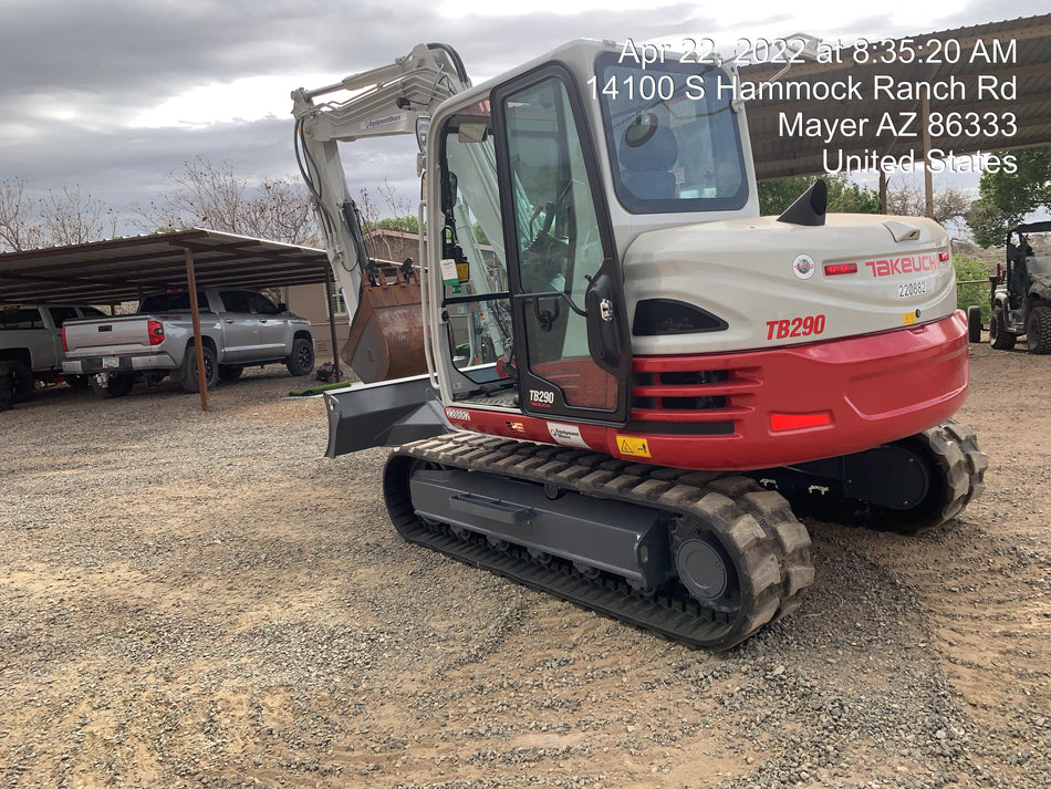 2022 TAKEUCHI TB290C