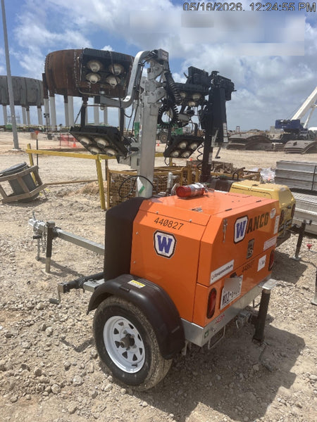 2024 Wanco WLTT-4MM4K Diesel, Deep Sea Controller, Shore Power Plug, Auto Start, (4) 350W LED Floodlights, 4kW Generator, 60 Gal Fuel Tank, 2" Ball, T3