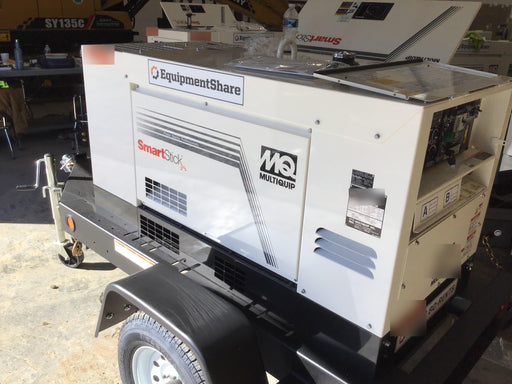 2019 Multiquip DLW400ESA4 Dual Pack, Trailer Mounted