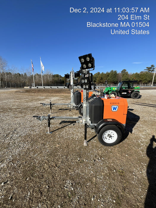 2024 Wanco WLTT-4MM4K Diesel, Deep Sea Controller, Shore Power Plug, Auto Start, (4) 350W LED Floodlights, 4kW Generator, 60 Gal Fuel Tank, 2" Ball, T3