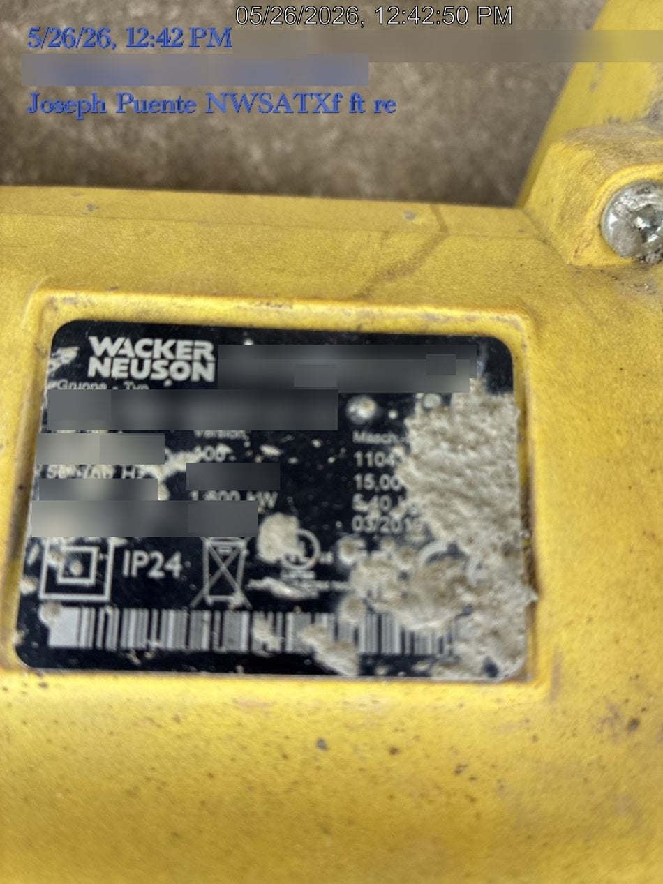 2019 WACKER NEUSON M2500
