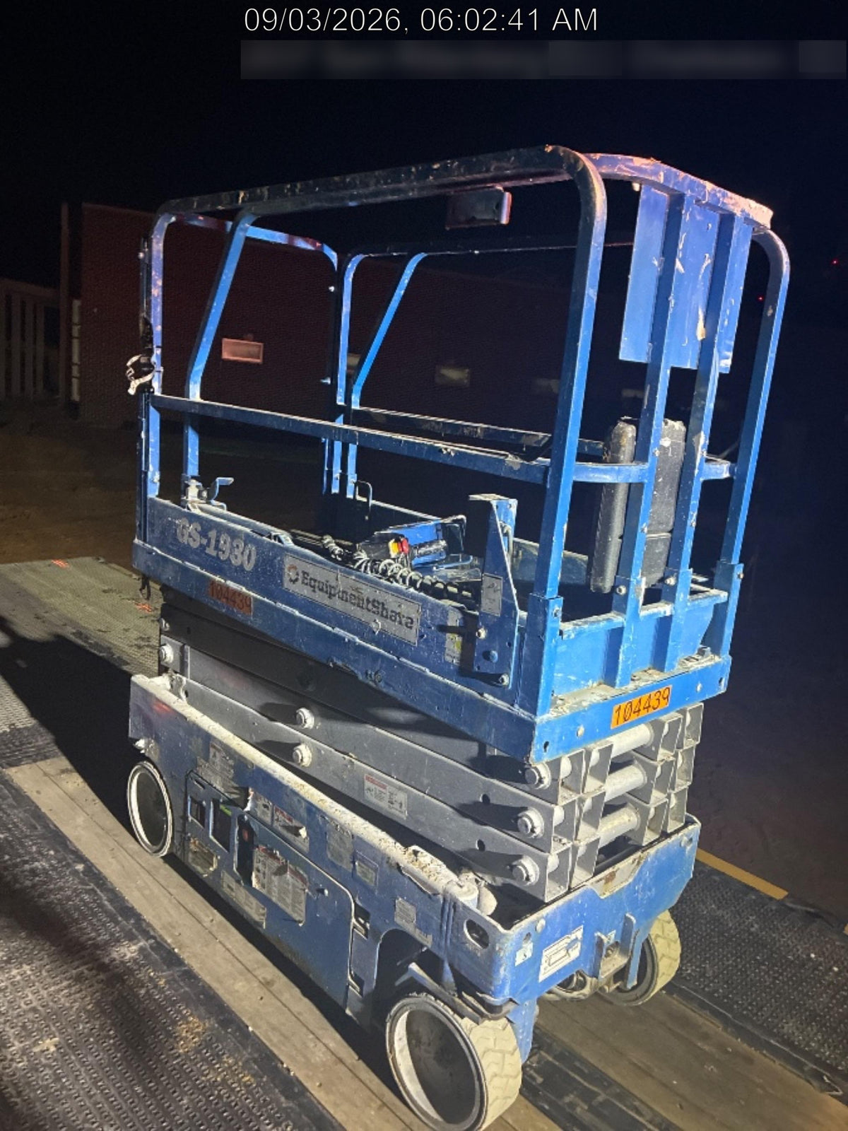 2020 Genie GS-1930 Fixed rails with chain entry gate - Pre A92.20