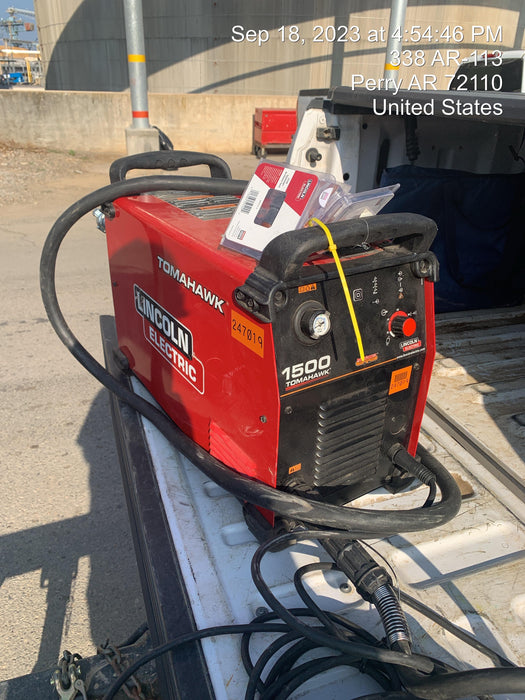 2022 LINCOLN ELECTRIC TOMAHAWK 1500