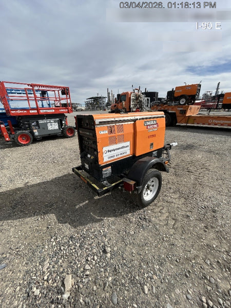 2021 Lincoln Electric Vantage 322 Vantage 322 Ready Pak 3 w/ Decals, ORANGE (includes trailer, cable rack, fender light kit) NO Telematics