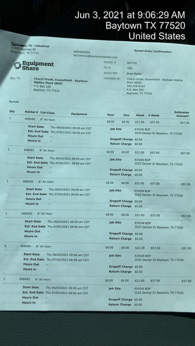 2021 MICHIGAN PNEUMATIC HV-6AM