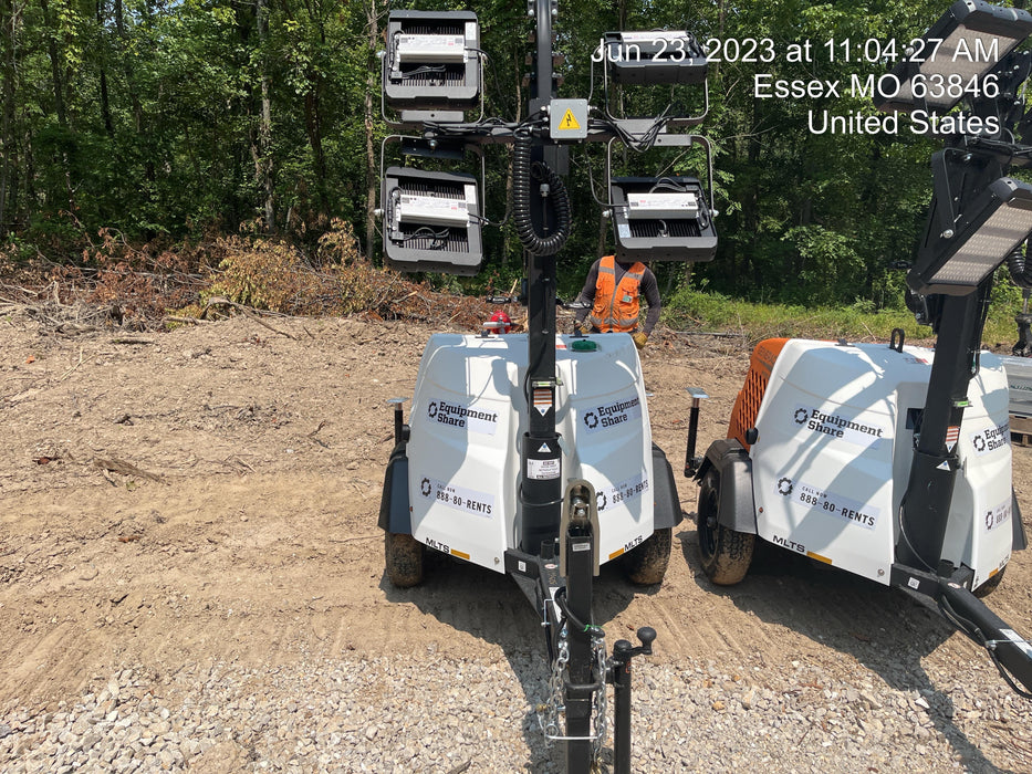 2023 Generac MLT2 Diesel, Flex Switch 120V Input, Powerzone Controller, (4) 320W LED Lights, 4kW Generator, 39.9 Gal Fuel Tank, 2" Ball, T3