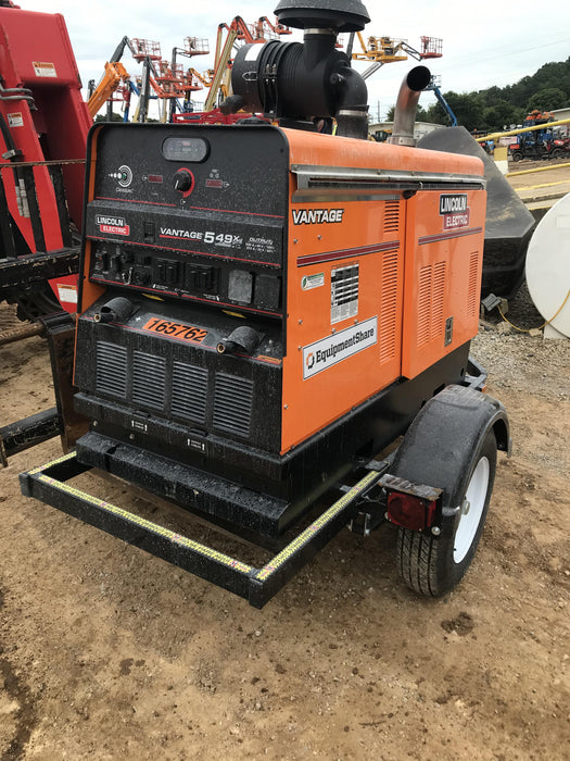 2021 Lincoln Electric Vantage 549X Ready Pak 3, ORANGE (includes trailer, cable rack, fender light kit)